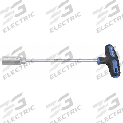 WESTWARD Solid Round Shank Nut Driver: T-Handle, Metric, Without Magnetized Tip - Standard Nut Drivers