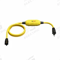 APPROVED VENDOR Line Cord GFCI: Auto Reset, 7 ft Lg, 12/3, 5-15P Plug, 15 A Current, 125V AC, 5-15R (MPN 875LD3). Key specifications — NEMA Plug Configuration: 5-15P; NEMA Receptacle Configuration: 5-15R; Brand: APPROVED VENDOR; Voltage: 125V AC.