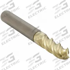 APPROVED VENDOR Ball End Mill: Carbide, ZrN Coated, 3 Flute, 1/8" Mill Dia, 1/2" LOC, 1-1/2" OAL (MPN 283-125510D)