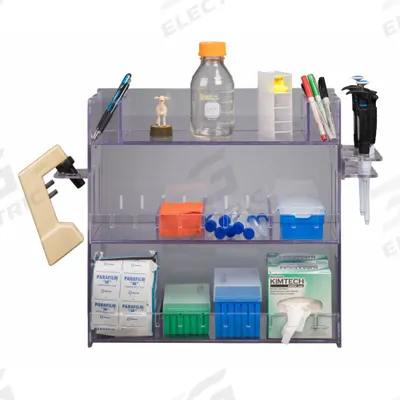 POLTEX Lab Bulk Bin: 6 1/2 in Overall Wd, 18 3/8 in Overall Ht, 18 3/4 in Overall Lg - Lab Organizers