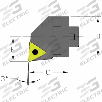 ULTRA-DEX USA Indexable Cutting Head Unit: MH24 STUCR3-CFT (MPN 912-000-082) - Machining