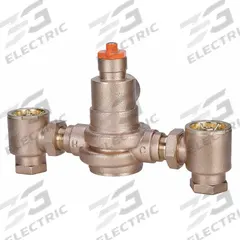 POWERS Thermostatic Mixing Valve: For Hot Water/Water Media, Thermostatic, Bronze, NPT x NPT, NPT (MPN ETV400-10). Key specifications — Brand: POWERS.