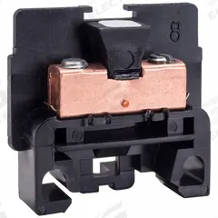 SQUARE D Terminal Block: Panel/Track Mounting Type, Box Lug Wire Termination, 2 Wire Terminals, 40 A (MPN 9080GKB6). Key specifications — Mounting Type: Track; Brand: SQUARE D; For Minimum Wire Size: 22 AWG.
