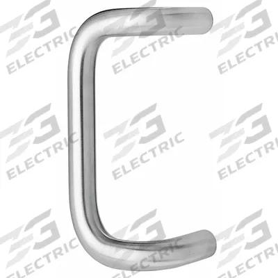 ROCKWOOD Pull Handle: 1 in Wd, 10 in Ht - Offset Door Pulls