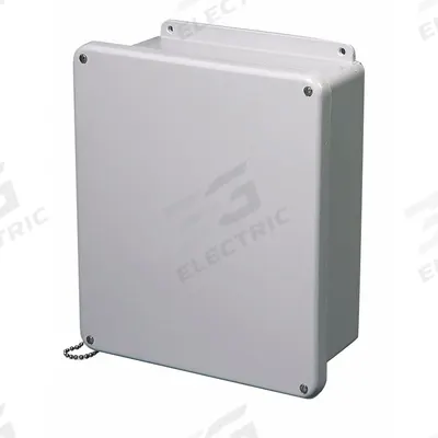 WIEGMANN Enclosure: Fiberglass, 10 in x 8 in x 6 in, NEMA 1/12/3R/4X, Solid Cover - Nonmetallic Enclosures