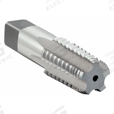 CLEVELAND Pipe and Conduit Thread Tap: 3/4"-14 NPT, 5 Flute, Semi-Bottoming Chamfer (MPN C64102) - Interrupted-Thread Pipe Taps