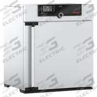 MEMMERT Universal Oven: Gravity, 3.8 cu ft Capacity, 300°C Max Temp, 2,800 W Watt, 3.81 cu ft Volume (MPN UN 110). Key specifications — Voltage: 115V AC; Brand: MEMMERT; Temperature Accuracy Tolerance: +/-0.1°C up to 99.9°C, +/-0.5°C @ 100°C+; Temperature Uniformity: +/-1.8°C.