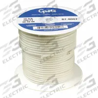 GROTE Automotive Wire: GXL, 100 ft, 1 Conductor, 16 AWG, White, 60 V Volt (MPN 87-8207). Key specifications — Brand: GROTE.