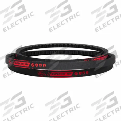 GATES Cogged V-Belt: 5VX1220, 122 in Outside Lg, 5/8 in Top Wd, 35/64 in Thick - 5VX Section V-Belts
