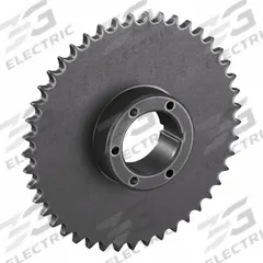 TSUBAKI Sprocket: For 60 Chain, 45 Teeth, 10.752 in Pitch Dia, 11.175 in Outside Dia, Steel (MPN 60Q45). Key specifications — Brand: TSUBAKI; Required Bushing Series: Q1.