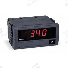 SIMPSON ELECTRIC Digital Panel Meter: 199.9 Display Span - Max, 120 V AC, 0 V DC – 10 V DC, 120 V AC (MPN F35-1-73-0). Key specifications — attr1042966: F35-1-73-0; attr1042969: +/-1.0% of Reading +/- 5 Count; attr1042981: Red; attr1042982: LED; attr1042990: Instructions; attr1042993: 4X; attr1043003: Digital Panel Meter; attr1043006: F35.