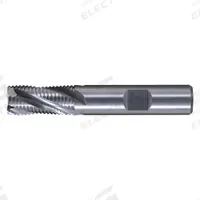 CLEVELAND Roughing End Mill: Carbide, 4 Flute, Fine Pitch, 1/4" Mill Dia, 3/4" LOC, 2-1/2" OAL (MPN C60149)