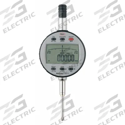 MAHR Bore Gauge Digital Indicator: 0.00002 in to 0.5 in /0.001 mm to 12.5 mm, Inch/Metric - Digital Indicators with Removable Flat Back