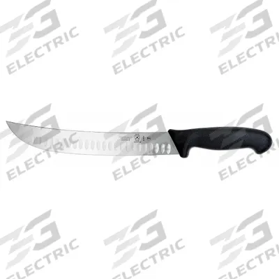 MERCER CUTLERY Cimeter: Granton Edge/Taper Ground Edge, 12 in Overall Lg, Steel Blade - Cimeter Knives