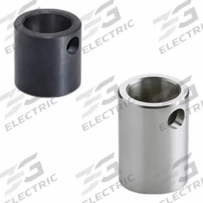 ELESA Hole Reduction Sleeve: Black Oxide Coated Steel, 14 mm Bore Dia, Fits 20 mm Bore - Hole Reducing Sleeves for Position Indicators