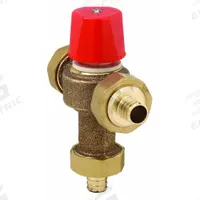 WATTS Thermostatic Mixing Valve: 1/2 in Inlet Connection Size, 1/2 in Outlet Connection Size, Brass (MPN 1/2 LF1170M2-PEX). Key specifications — Includes: Locking Mechanism; Brand: WATTS.