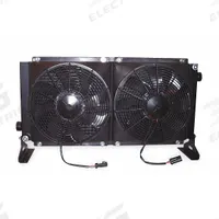 COOL-LINE Forced Air Oil Cooler: 60 hp Heat Removed, 50 gpm Max. Flow, 377 psi Max. Pressure, 12V DC (MPN D60-12). Key specifications — attr96059: SAE #20; attr96056: IP 68; attr96057: 12V DC; attr98919: COOL-LINE.