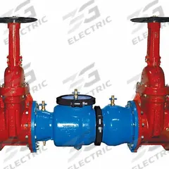 ZURN Double Check Backflow Preventer: 350, 2 1/2 in Pipe Size, Flange x Flange, 31 in Overall Lg (MPN 212-350). Key specifications — Shut-Off Valve Type: NRS Gate Valve; Connection Type: Flange x Flange.
