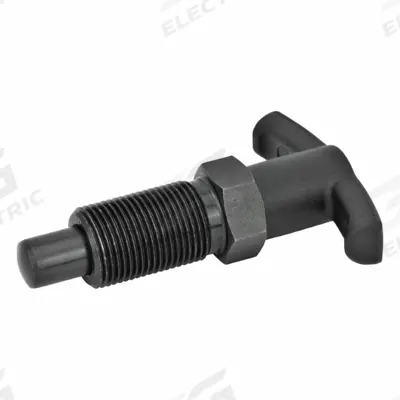 JW WINCO Indexing Plungers with T-Handle: Nonlocking, Steel Body & Plunger - Nonlocking T-Handle Indexing Plungers