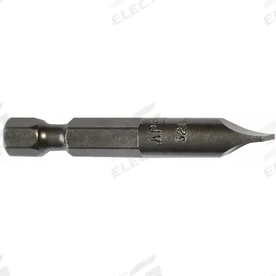 APEX Power Bit: Power Bit, Slotted Head, Imperial, 2F-3R Bit Industry Size, Std - Impact Bits