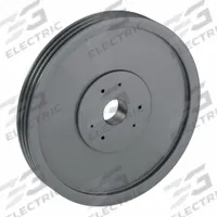 APPROVED VENDOR V-Belt Pulley: B200, 3 Groove, 20.35 in OD, Bushed Bore, SF, Quick Detachable (MPN 3B200SF). Key specifications — Pulley Industry Number: B200; Pitch Diameter: 19.6 in (4L, A); For Belt Section (broad, with similar types): 4L, A, or AX.
