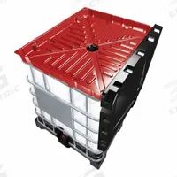 DENIOS Accessories for IBC Totes: 43.11 in x 6 5/8 in x 50 in, K22-0183, 43.11 in x 6 5/8 in, Red. Key specifications — Brand: DENIOS; Color: Red; Display Sell UOM: EA.