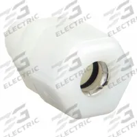 PARKER Compression Fitting Adapter: 1/2 in OD x 3/8 in Pipe Size, Compression x MNPTF, Nylon (MPN N8MC6). Key specifications — Brand: PARKER.