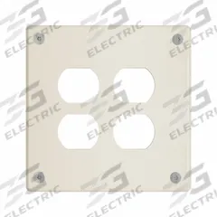 LEGRAND Wall Plate: Duplex Outlet, 2 Gang, Ivory, Jumbo Size (MPN WSP02D2IVYPS). Key specifications — Brand: LEGRAND; Material: Steel; Includes: Allen Head Screws.