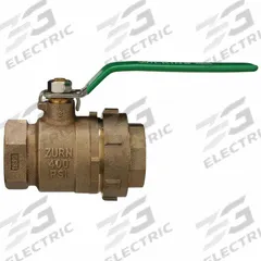 WILKINS Manual Two-Way Ball Valve: 1 1/2 in, Bronze, Straight, FNPT x FNPT, Full Port, One-Piece (MPN 112-850UXL). Key specifications — Brand: WILKINS; Handle: Lever.