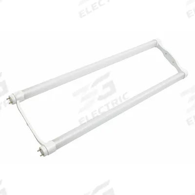 GE LAMPS U-Shaped LED Bulb: T8, Medium Bi-Pin (G13), 6 in U-Bend Leg Spacing - LED Ballast-Bypass (UL Type B) U-Bend Lamps
