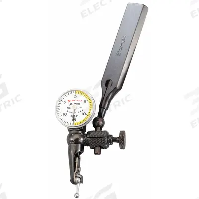 STARRETT Swivel-Head Dial Test Indicator: 0 in to 0.03 in, Swivel Head, Inch - Dial Test Indicators - Swivel-Head Style