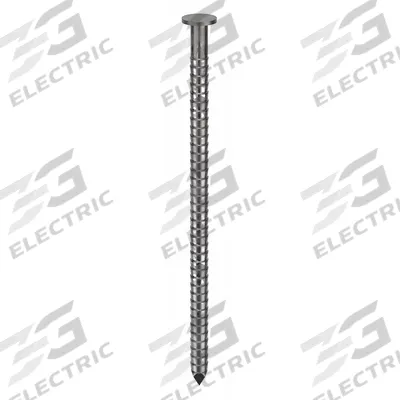 PASLODE Framing Nails,3" L,Galvanized,PK2000: Framing Nails, Flat, Ring, 3 in Overall Lg - Collated Framing Nails