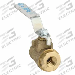APOLLO Manual Two-Way Ball Valve: 1/4 in, Brass, Straight, FNPT x FNPT, 600 psi Max. Pressure (CWP) (MPN 77FLF10101). Key specifications — Brand: APOLLO; Handle: Lever.