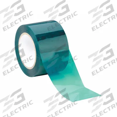 CAPLUGS Film Tape: 10 in Wd, 72 yd Lg, 5 mil Thick, Polyester Film, Silicone - High-Temperature Film Masking Tape