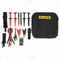 FLUKE Test Lead Kit: CAT III 1000V/CAT IV 600V, Alligator Clip/Std Probe, 1,000 V Max Volt (MPN TLK289). Key specifications — Brand: FLUKE.