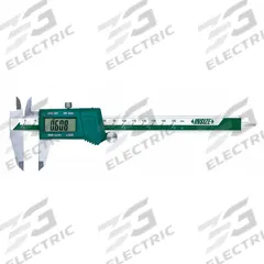 INSIZE Fractional-Display Digital Caliper: 0 in to 6 in /0 mm to 150 mm, +/- 0.0012 in Accuracy (MPN 1102-150). Key specifications — attr1184648: +/- 0.0012 in; attr1184649: 0.0005 in/0.01 mm; attr1184654: Inside; attr1184692: INSIZE.