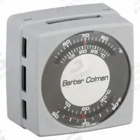 SCHNEIDER Pneumatic Thermostat: 55° to 85°F, 1 Pipe, Low Volume Pipes/Air Flow Output, Reverse (MPN 2211-013). Key specifications — Temperature Control Range: 55° to 85°F; Number of Pipes/Air Flow Output: 1 Pipe, Low Volume; Thermostat Action: Reverse; Mounting Direction/Includes Cover: Horizontal/Vertical, Yes; Brand: SCHNEIDER.