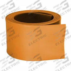 RHINO Color-Coded Shrink Tubing: 4 in I.D. Before Shrinking, 2 in I.D. After Shrinking, 4 ft Lg, 2:1 (MPN RCT-4.00-O). Key specifications — Color: Orange; Brand: RHINO.