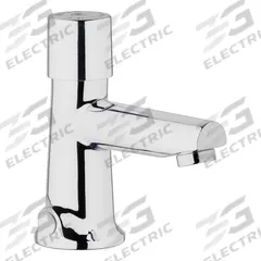 CHICAGO FAUCETS Straight Spout Bathroom Faucet: 3501, Single-Post, Cast Brass, 0.5 gpm Flow Rate (MPN 3501-E2805ABCP). Key specifications — Brand: CHICAGO FAUCETS; Series: 3501; Includes: Mounting Hardware.