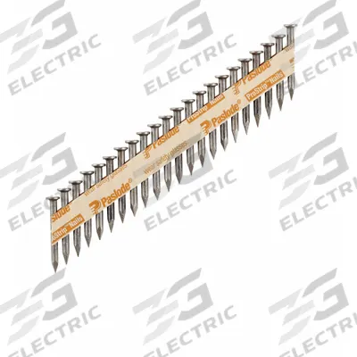 PASLODE Metal Connector Nails,1 1/2" L,Plain: Connector Nails, Flat, Smooth, Steel - Collated Metal Connector Nails
