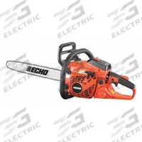 ECHO Gas-Powered Chainsaw: 18 in Bar Lg, Rear Handle, Auto/Adj Chain Oiler, 2.7 hp Horsepower (MPN CS-400-18). Key specifications — Engine Cycle: 2-Cycle; Brand: ECHO; Chain Oiler: Auto/Adjustable.
