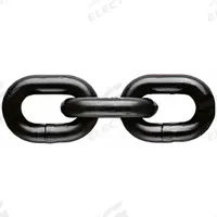 PEWAG Chain: 9/32 in Trade Size, 80 Chain Grade, Alloy Steel, 3,500 lb Working Load Limit, Straight (MPN SA7/8). Key specifications — Link Type: Straight; Brand: PEWAG.