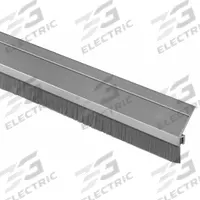 NATIONAL GUARD Door Weatherstripping: Brush Insert, 4 ft Lg, 1 1/4 in Wd, 1 3/16 in Ht (MPN A626A-48). Key specifications — Insert Material: Nylon; Flange Material: Aluminum; Brand: NATIONAL GUARD.
