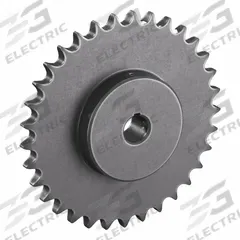 TRITAN Roller Chain Sprocket: 60, For 3/4 in Chain Pitch, 1 in Bore Dia, 33 Teeth, 7.89 in Pitch Dia (MPN 60BS33 X 1). Key specifications — Brand: TRITAN.