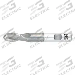 OSG Ball End Mill: Cobalt, 2 Flute, 5/8" Mill Dia, 1-3/8" LOC, 4-5/8" OAL (MPN 5262100)