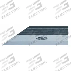 INSIZE Straight Edge: Metric/SAE, Not Certified, Satin, Stainless Steel, 4 micron, 3/8 in Wd, Chrome (MPN 4700-500). Key specifications — attr950661: Chrome; attr950654: 4 micron; attr950652: Satin; attr950657: Metric/SAE; attr950658: Stainless Steel; attr950647: Not Certified; attr950649: Beveled; attr950662: INSIZE.