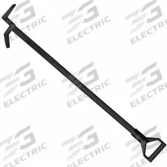 LEATHERHEAD TOOLS Entry Tool: Forcible Entry Tool, New York Hook, 36 in Handle Lg, Round (MPN NYH-3-D). Key specifications — Brand: LEATHERHEAD TOOLS; Handle Material: Carbon Steel; Includes Strap: No; Handle Shape: Round.
