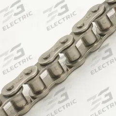 TRITAN Roller Chain: Single Strand, 100, 1 1/4 in Pitch, Steel, 50 ft Overall Lg, Riveted Pin (MPN 100-1NP X 50FT). Key specifications — Brand: TRITAN.