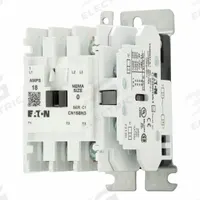 EATON NEMA Magnetic Contactor: Non-Reversing, 3 Poles, NEMA Size 0, 18 A, 240V AC (MPN CN15BN3BB). Key specifications — Brand: EATON.