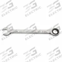GEARWRENCH Combination Ratcheting Wrench: Alloy Steel, Full Polish Chrome, 1 1/4 in Head Size, Std (MPN 86956). Key specifications — attr309600: 1-1/4 in; attr309611: Full Polish Chrome; attr309610: Alloy Steel; attr309604: Yes; attr309612: No; attr309613: No; attr309615: No; attr324932: GEARWRENCH.